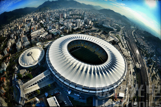 马拉卡纳(maracana)球场是巴西最大的足球场,现在能容纳73531人