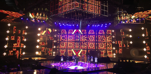 Indoor rental led display makes the stage shine