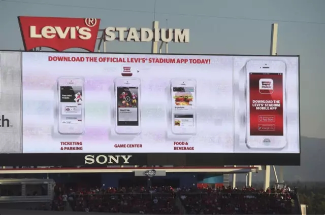 Outdoor fixed led video wall make the stadium more digital