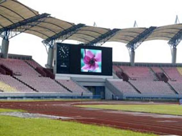 马来西亚体育场户外全彩led显示屏大屏幕_慧明